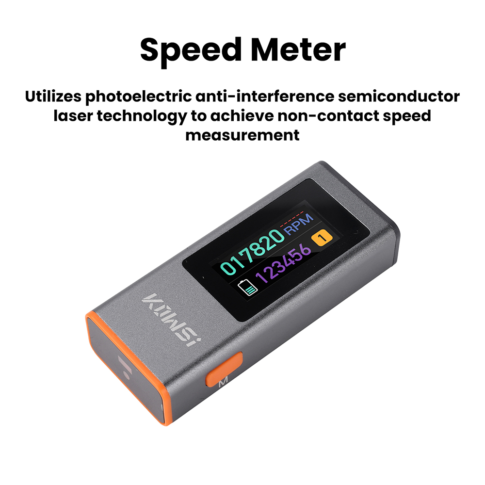 Tachometer Digital Laser Rpm - KWS-ZS2508 디지털 레이저 타코미터 적외선 비접촉식