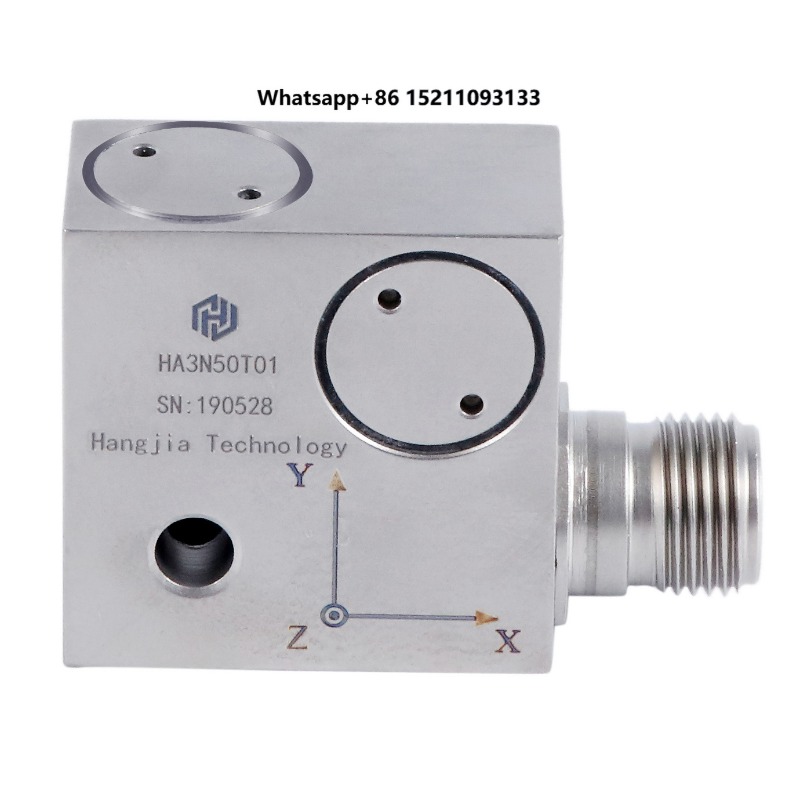Vibration Sensor Accelerometer Industrial - 100mv IEPE 삼축 산업용 압전 진동