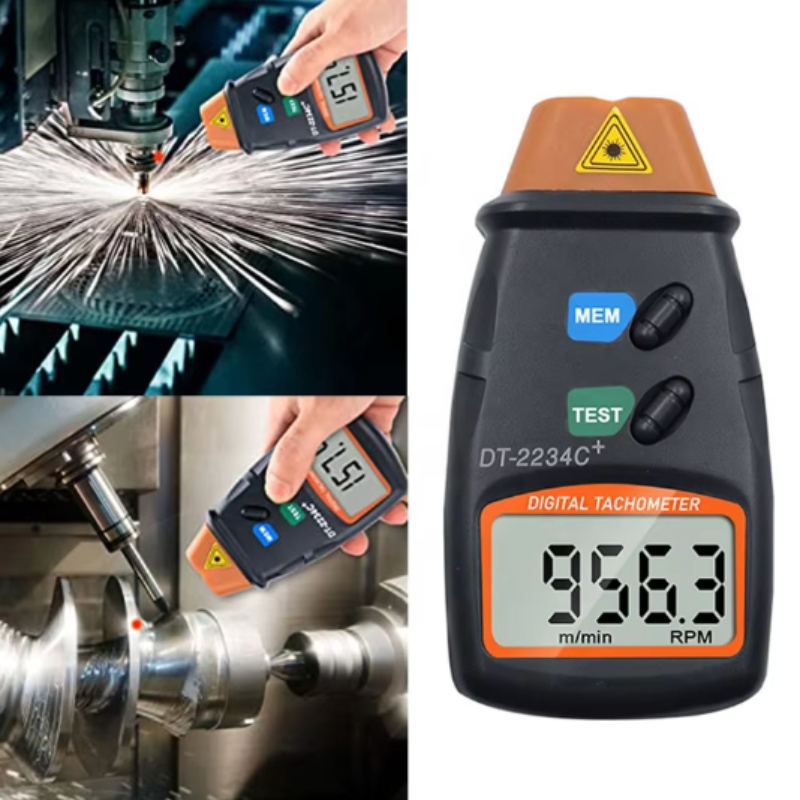 Tachometer Digital Laser Rpm - 전문가용 디지털 LCD 디스플레이 레이저 모터