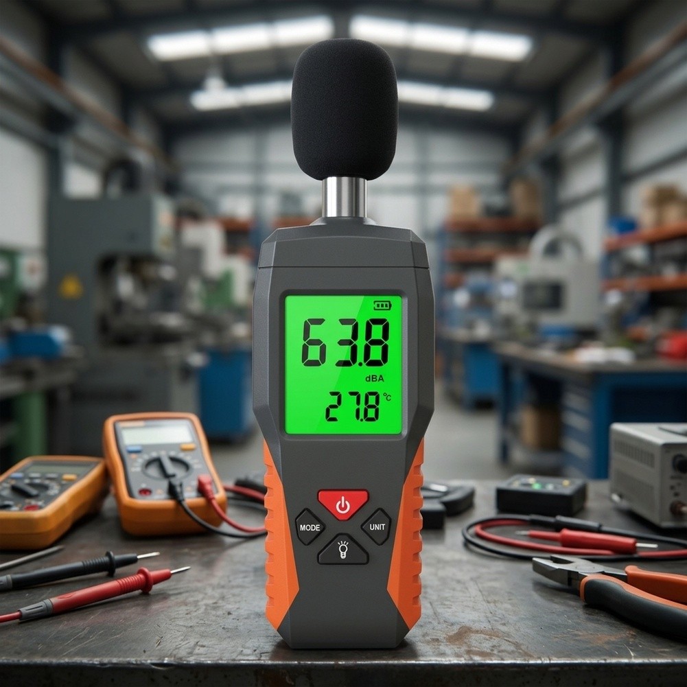 Sound Level Meter Db 30-130 - 디지털 사운드 레벨 미터 SW6002 30-130dB