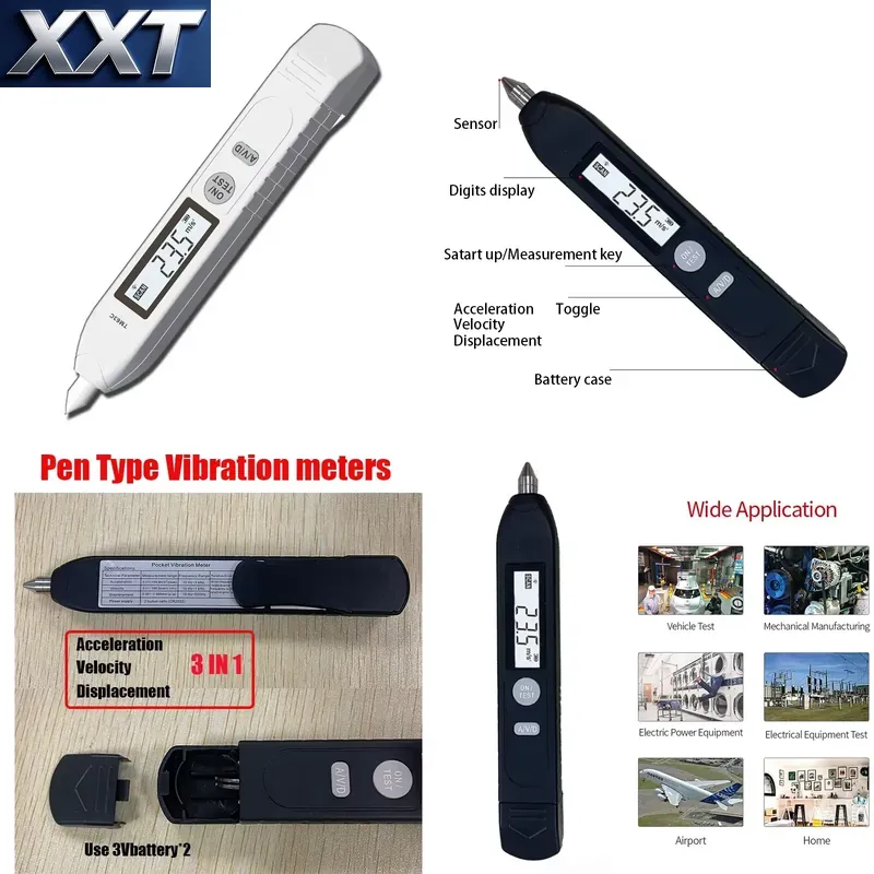 Vibration Pen Meter Mini - XXT 진동 측정기 펜형 기계식 진동