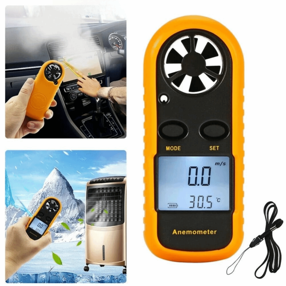 미니 디지털 풍속계 휴대용 LCD 디스플레이 풍속 측정 - Anemometer Digital Wind Speed 리뷰 및 가격