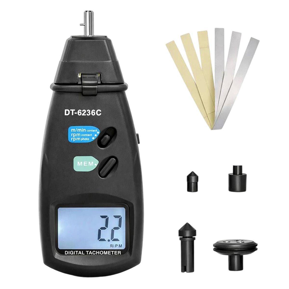다용도 기어 2-in-1 디지털 RPM 타코미터, 레이 - Tachometer Digital Laser Rpm 리뷰 및 가격