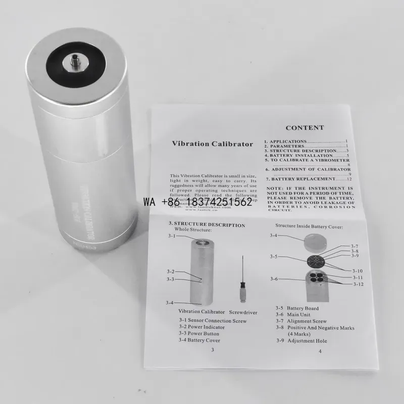 VMC-606 휴대용 진동 측정기, 진동 교정기, 가속 - Vibration Calibration Shaker 리뷰 및 가격