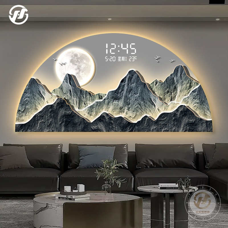 럭셔리 풍경 벽 예술 행운의 산 배경 디지털 디스플레이 - Lux Meter Digital Light 리뷰 및 가격
