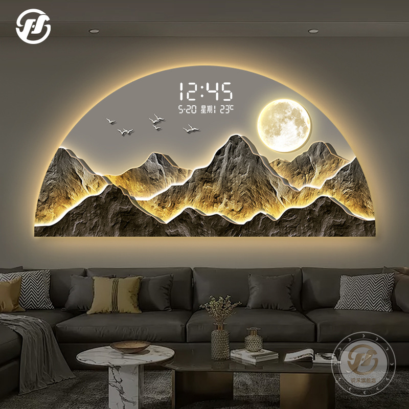 럭셔리 풍경 벽 예술 행운의 산 배경 디지털 디스플레이 - Lux Meter Digital Light 리뷰 및 가격