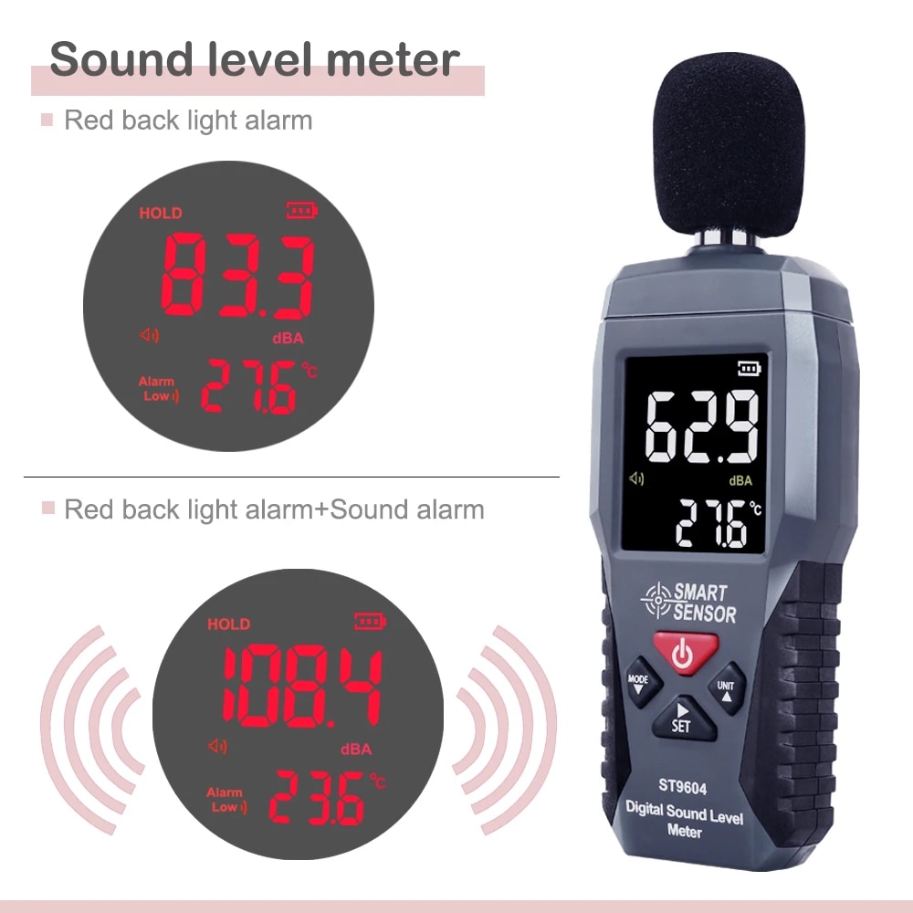 스마트 센서 디지털 사운드 레벨 미터 30-130 DB - Sound Level Meter Db 30-130 리뷰 및 가격