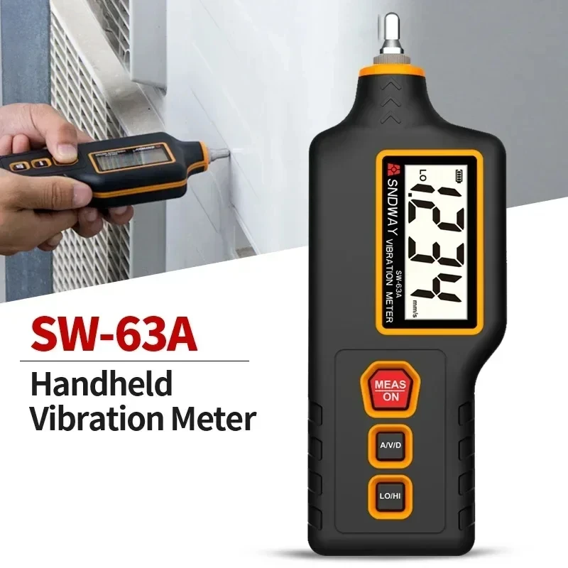 SNDWAY SW-63A 디지털 진동계 고정밀 진동계  - Vibration Meter Digital 0.1-199.9 리뷰 및 가격