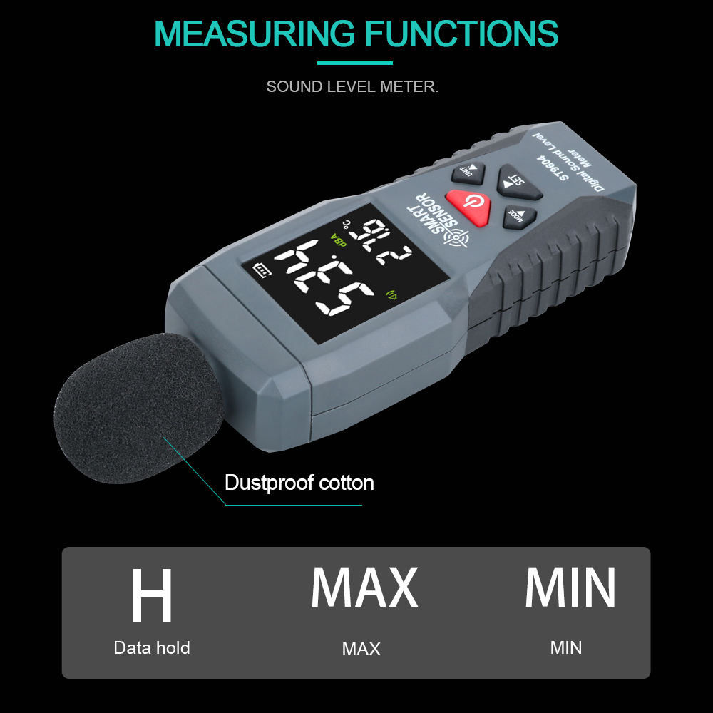 디지털 사운드 레벨 미터 30-130dB 데시벨 미터  - Sound Level Meter Db 30-130 리뷰 및 가격