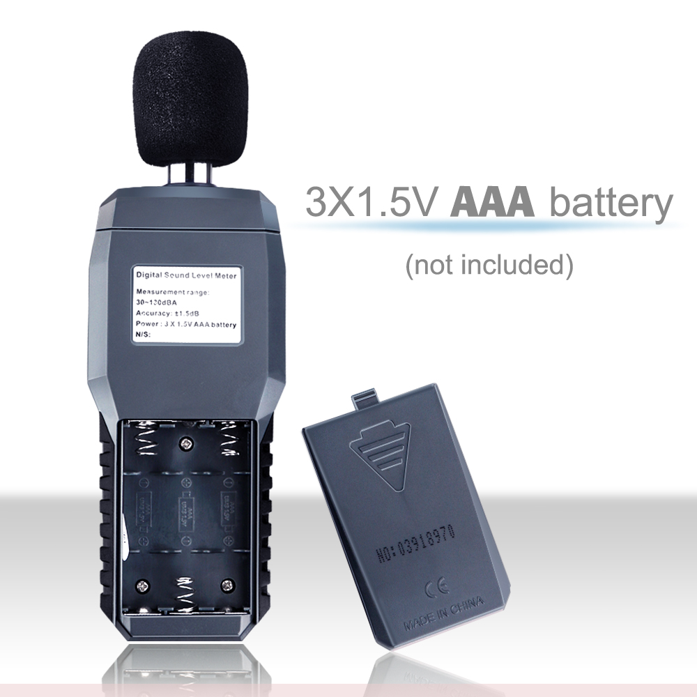 디지털 사운드 레벨 미터 30-130dB 데시벨 미터  - Sound Level Meter Db 30-130 리뷰 및 가격