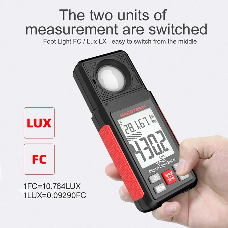 HT603 디지털 럭스미터 0~200,000럭스 LCD - Lux Meter Digital Light 리뷰 및 가격