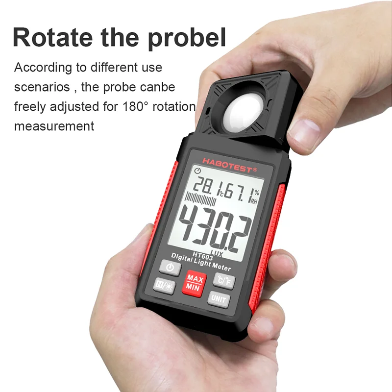 HT603 디지털 럭스미터 0~200,000럭스 LCD - Lux Meter Digital Light 리뷰 및 가격