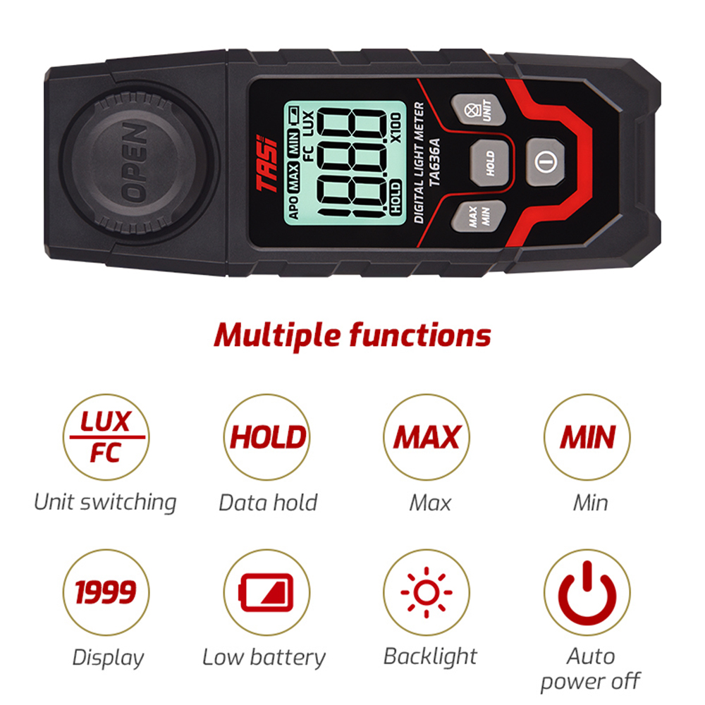 0.1-200000LUX 조도계 고정밀 LED 디지털  - Lux Meter Digital Light 리뷰 및 가격