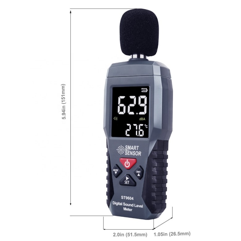 컬러 LCD 디스플레이 소음 측정기 30-130dB 소 - Sound Level Meter Db 30-130 리뷰 및 가격
