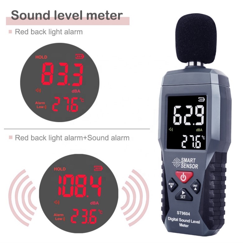 컬러 LCD 디스플레이 소음 측정기 30-130dB 소 - Sound Level Meter Db 30-130 리뷰 및 가격
