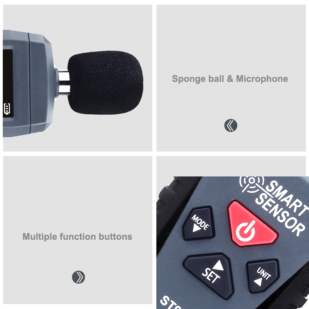 컬러 LCD 디스플레이 소음 측정기 30-130dB 소 - Sound Level Meter Db 30-130 리뷰 및 가격