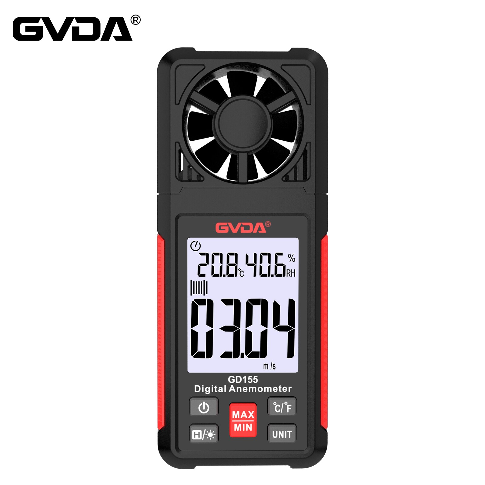 GVDA 디지털 풍속계, 휴대용 풍속 계량기, GD15 - Anemometer Digital Wind Speed 리뷰 및 가격