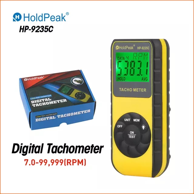 HoldPeak 레이저 타코미터 HP-9235C 속도계 - Tachometer Digital Laser Rpm 리뷰 및 가격