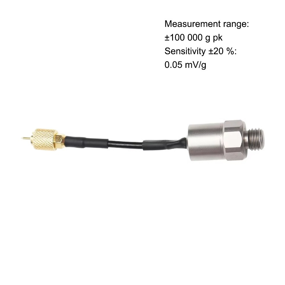 IEPE 충격 가속도계 100000g 범위 18-30V - Vibration Sensor Accelerometer Industrial 리뷰 및 가격