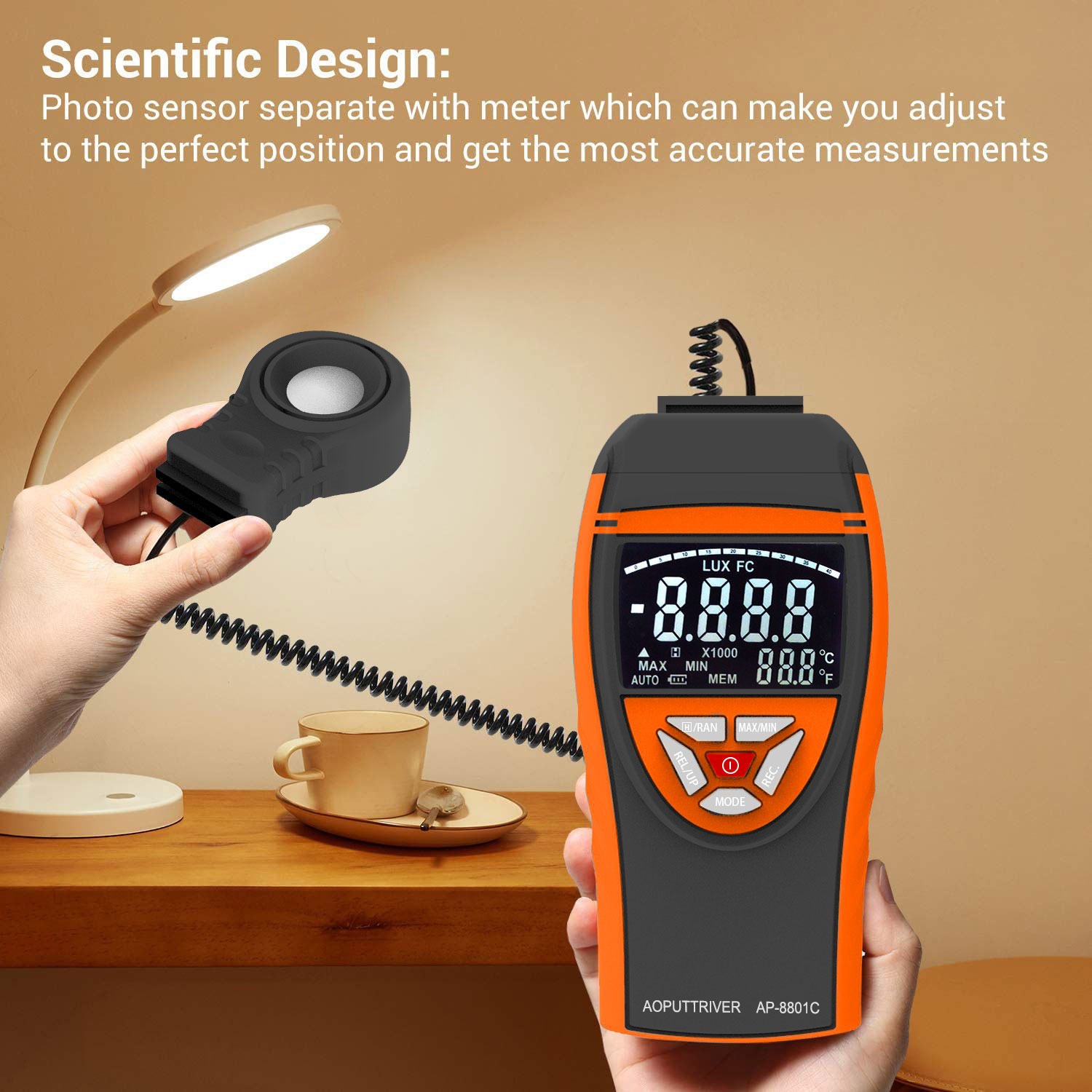 8801C 럭스미터 디지털 조명 테스터 400000Lu - Lux Meter Digital Light 리뷰 및 가격