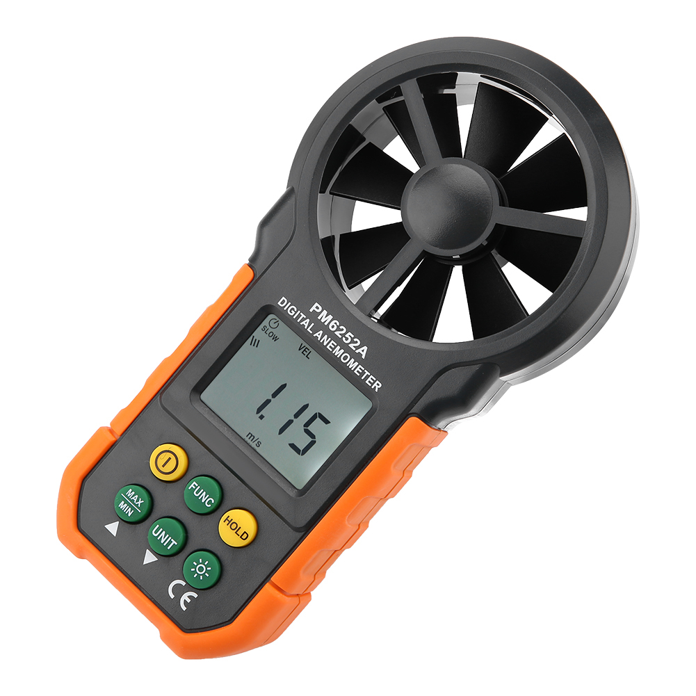 디지털 풍속계 풍속계 PEAKMETER PM6252A  - Anemometer Digital Wind Speed 리뷰 및 가격