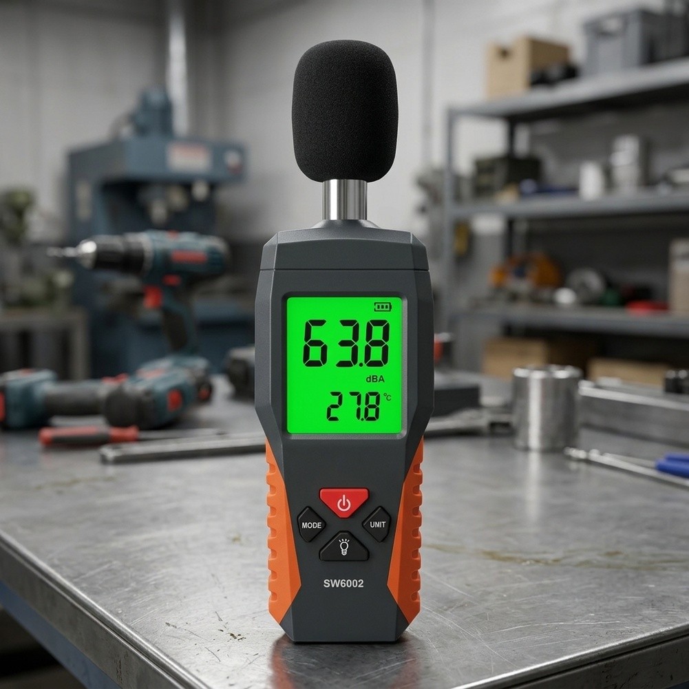 디지털 소음 측정기 SW6002, 측정 범위 30-13 - Sound Level Meter Db 30-130 리뷰 및 가격