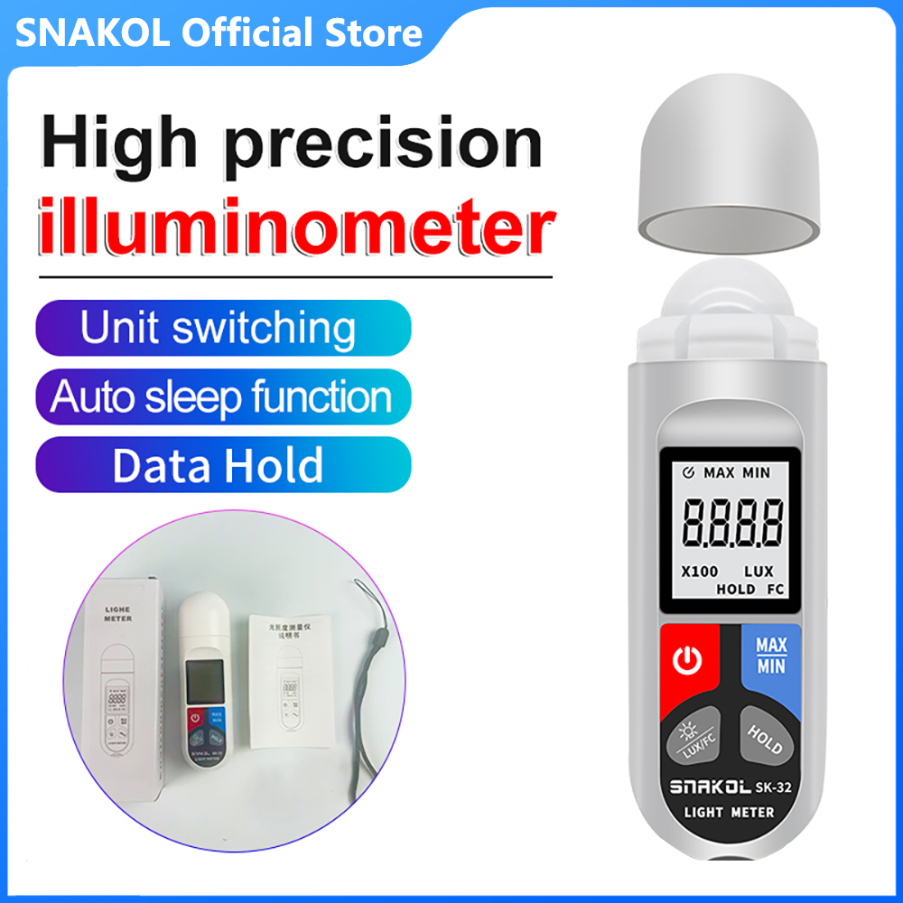 SK-32 디지털 조도계 휴대용 럭스 테스터 LCD 0 - Lux Meter Digital Light 리뷰 및 가격