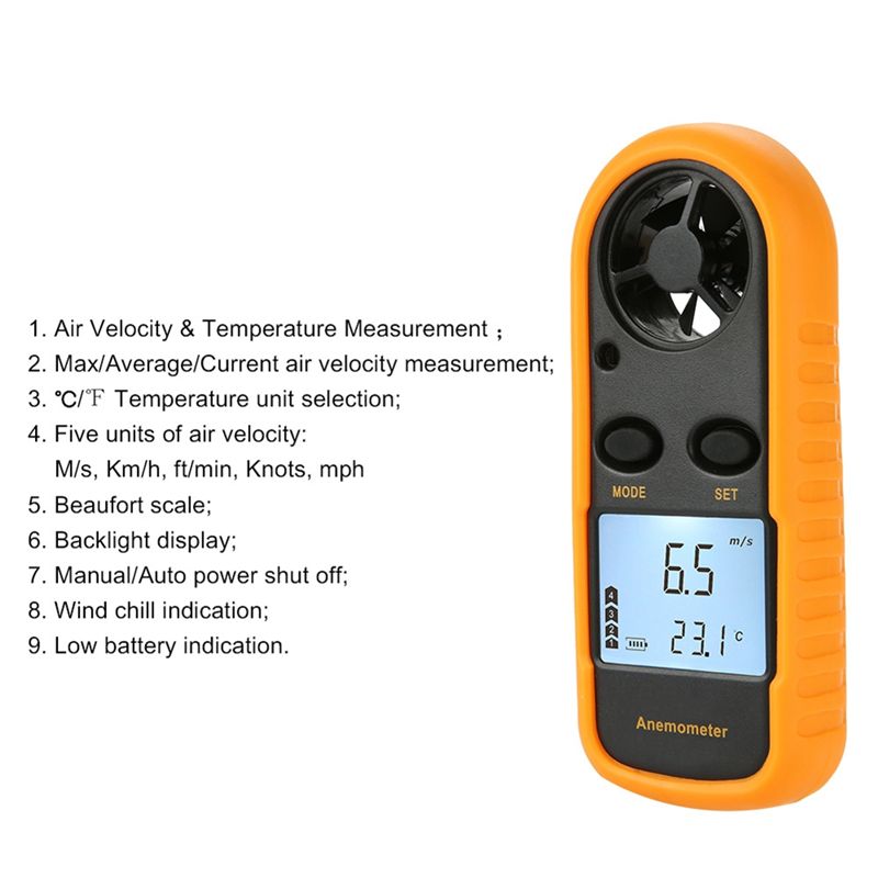 A76I-풍속계 풍속 테스터 산업 농업 디지털 풍속계  - Anemometer Digital Wind Speed 리뷰 및 가격